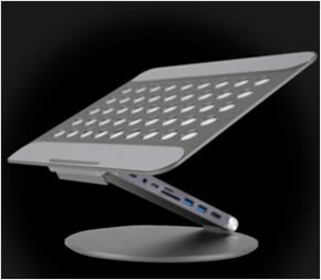 [리카틸] 8 in 1 노트북 거치대